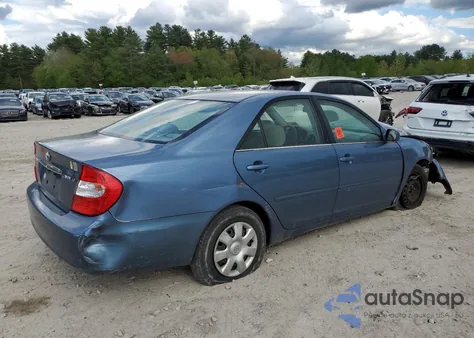 2004 Toyota Camry Le from USA, damaged, VIN 4T1BE32K34U854968